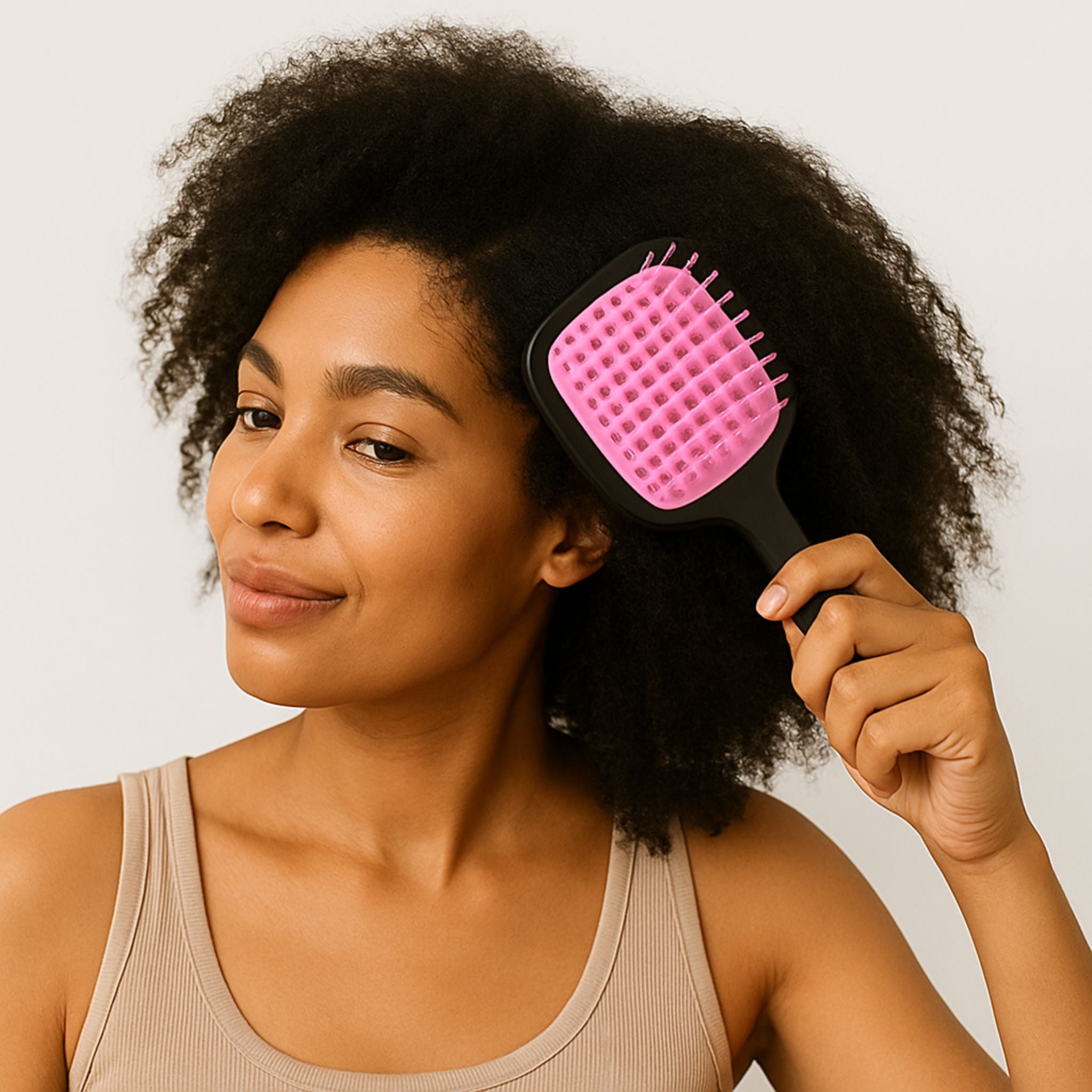 GlideBrush™ – Hårborsten som glider genom tovor