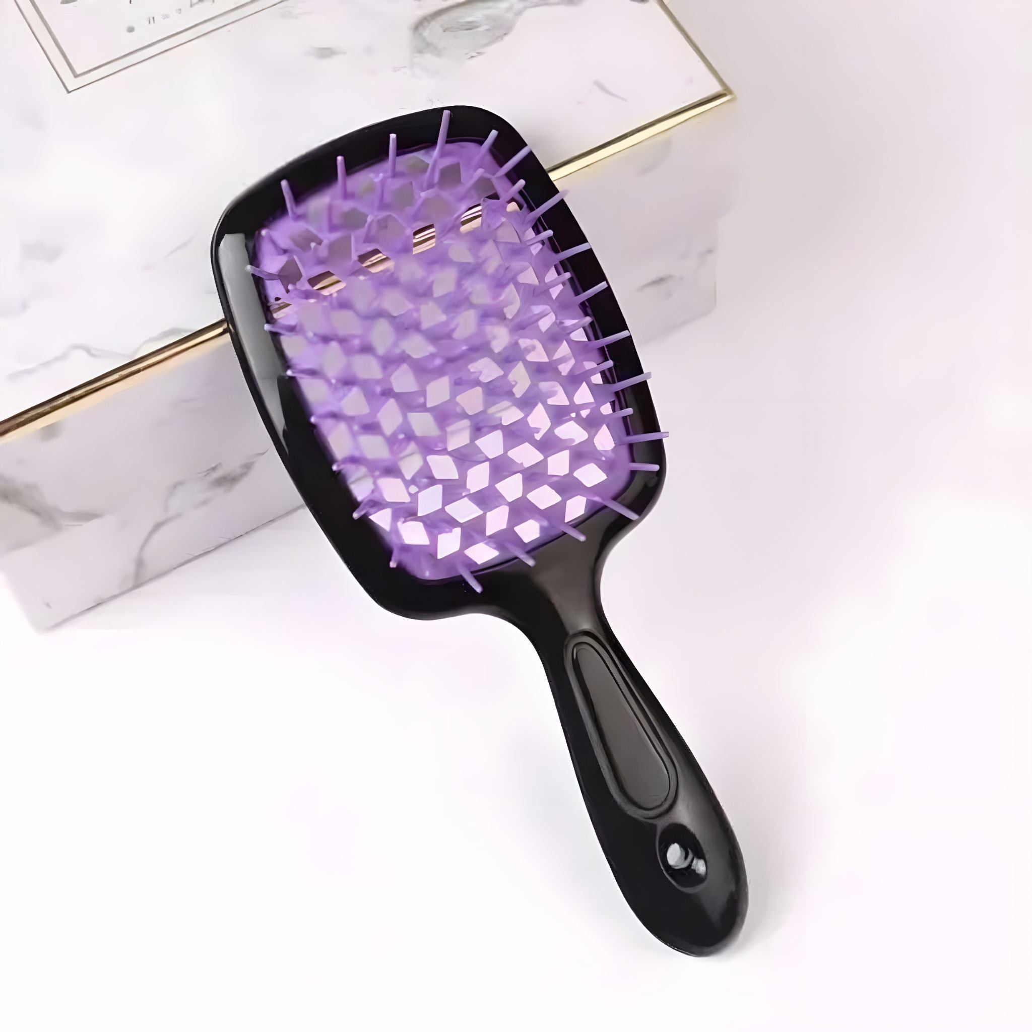 GlideBrush™ – Hårborsten som glider genom tovor