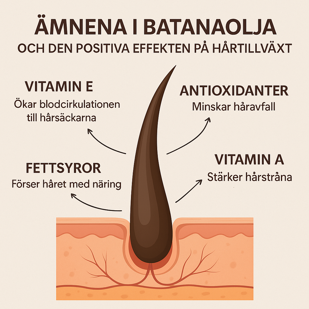 BatanaGlow™ – Naturlig kraft för ditt hår