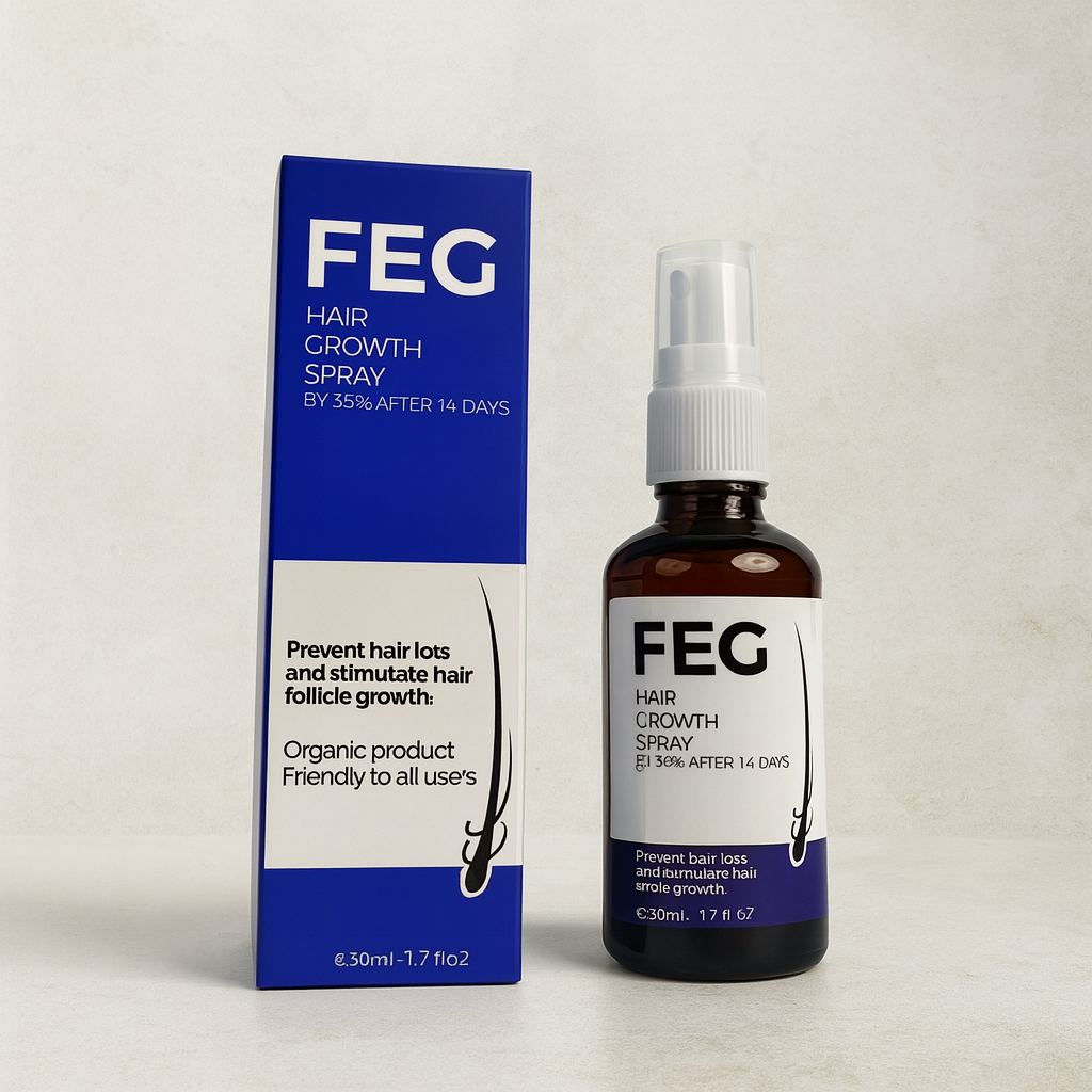 FEGReGrow™ – Hårtillväxtspray för starkare och tjockare hår