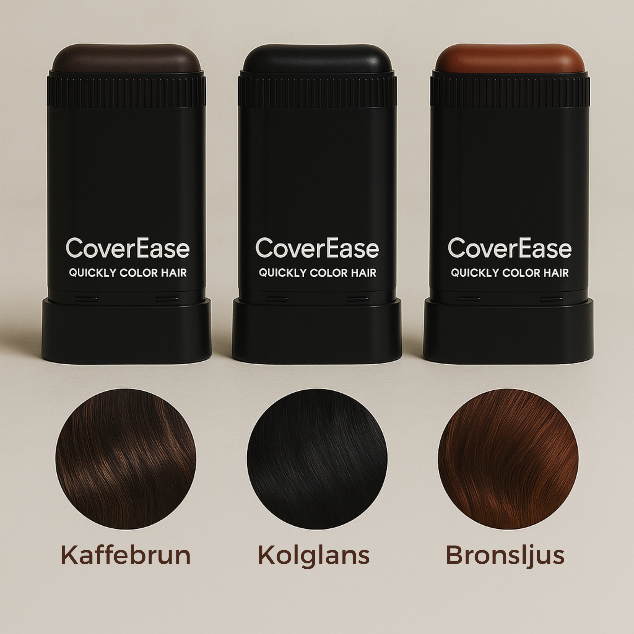 CoverEase™ - Dölj utväxt och grått hår enkelt