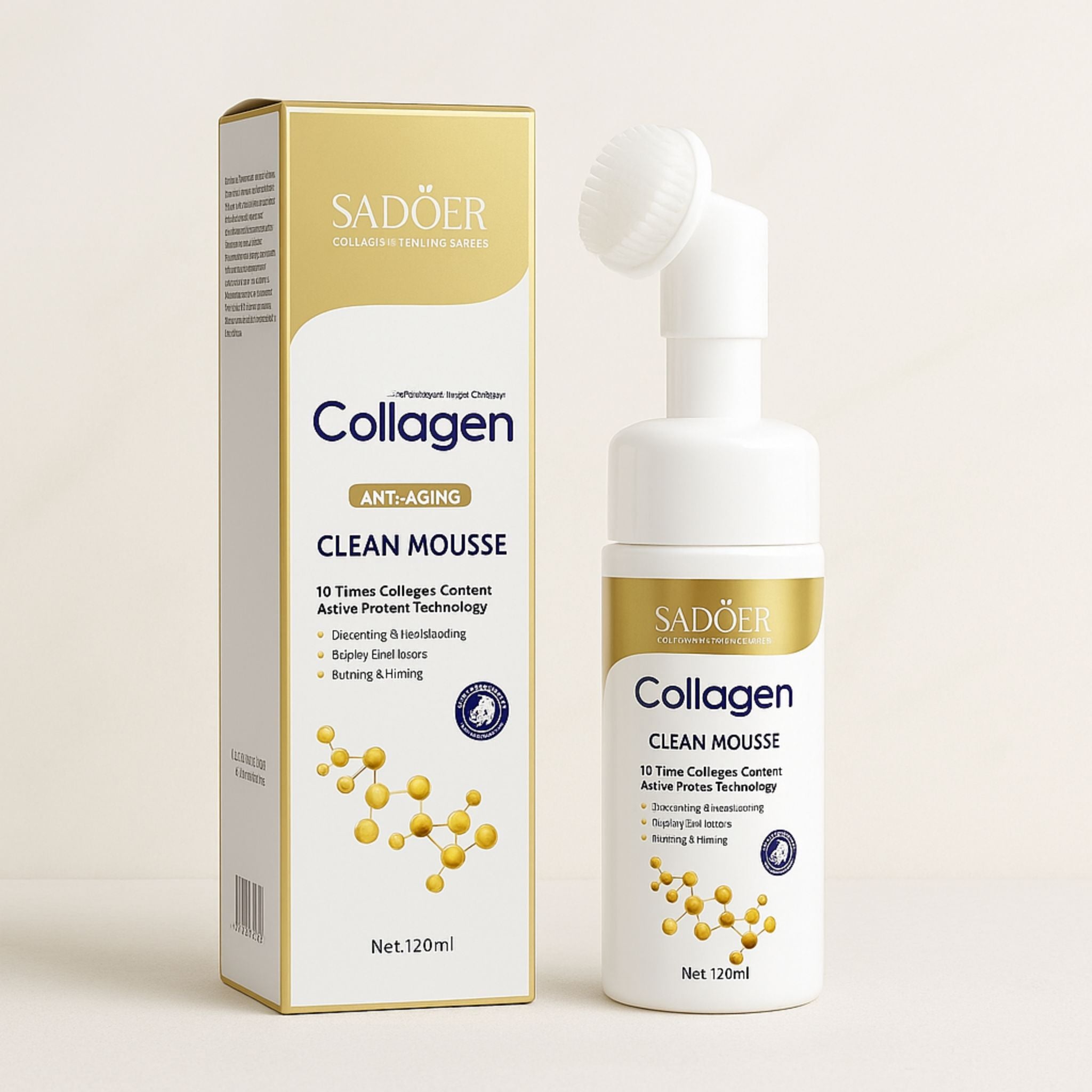 Microneedling Pre-Cleanser med kollagen – Skonsam rengöring
